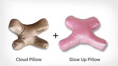 Cloud Pillow + Glow Up Pillow