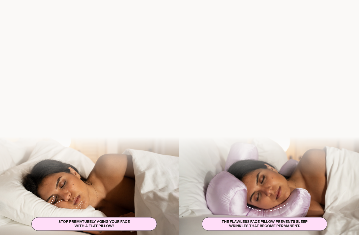 Flawless Face Pillow Cloud + FREE Sand Satin Pillowcase