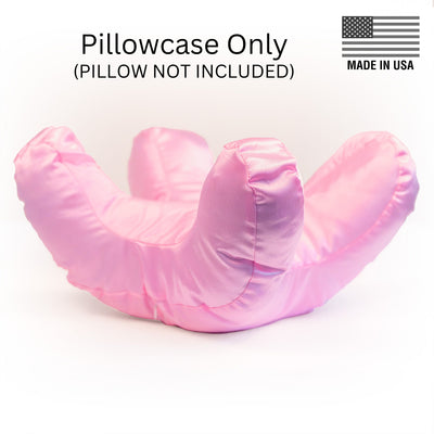 Cloud Satin Pillowcase ONLY - Bubblegum Pink