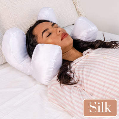 NEW Flawless Face Pillow Cloud + FREE Premium White Silk Pillowcase