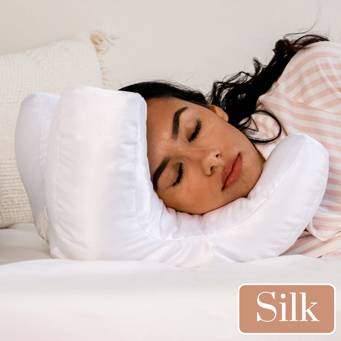 NEW Flawless Face Pillow Cloud + FREE Premium White Silk Pillowcase