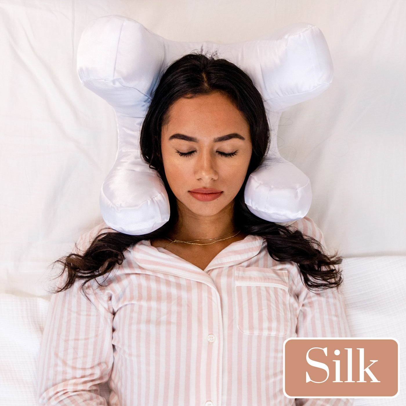 NEW Flawless Face Pillow Cloud + FREE Premium White Silk Pillowcase