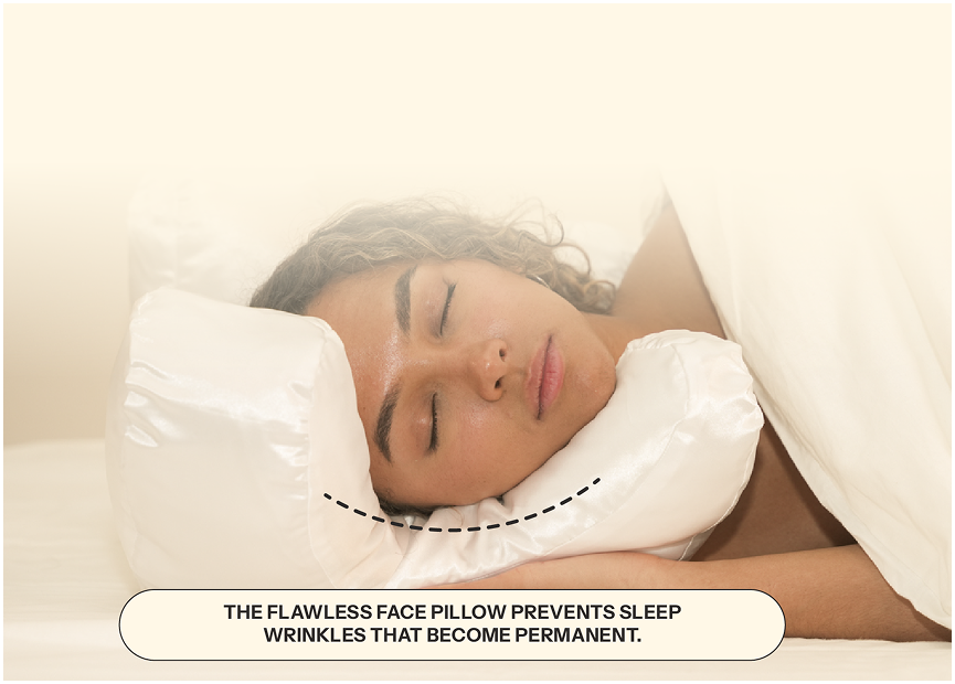 Flawless Face Pillow Cloud + FREE Sand Satin Pillowcase