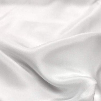 Satin Pillowcase Only - White with Strap